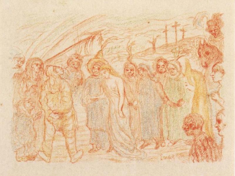 James Ensor The Descent from Calvary